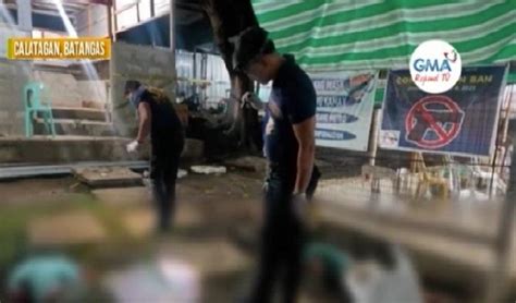 Pulis, 3 suspek patay sa engkwentro sa sabungan sa .